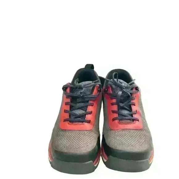 BOGS Slate Knit Low CT Men's Safety Work Comp Toe gray Red black  Sz 10 - Picture 5 of 10